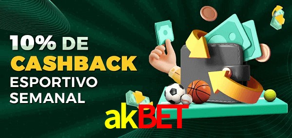 10% de bônus de cashback na akbet